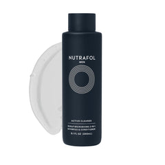 Nutrafol Men’s 2-in-1 Shampoo and Conditioner | Clinically Proven for Thicker Hair and Scalp Hydration | Microbiome-Friendly Formula