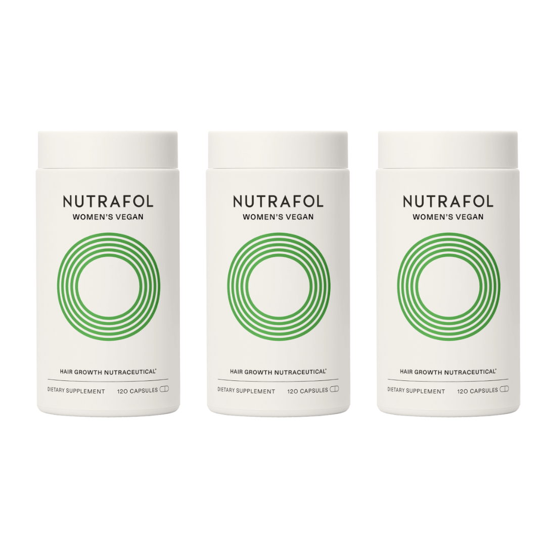 Nutrafol Women’s Vegan Hair Growth Supplements, Plant-Based, Ages 18-44 - 3-Month Supply